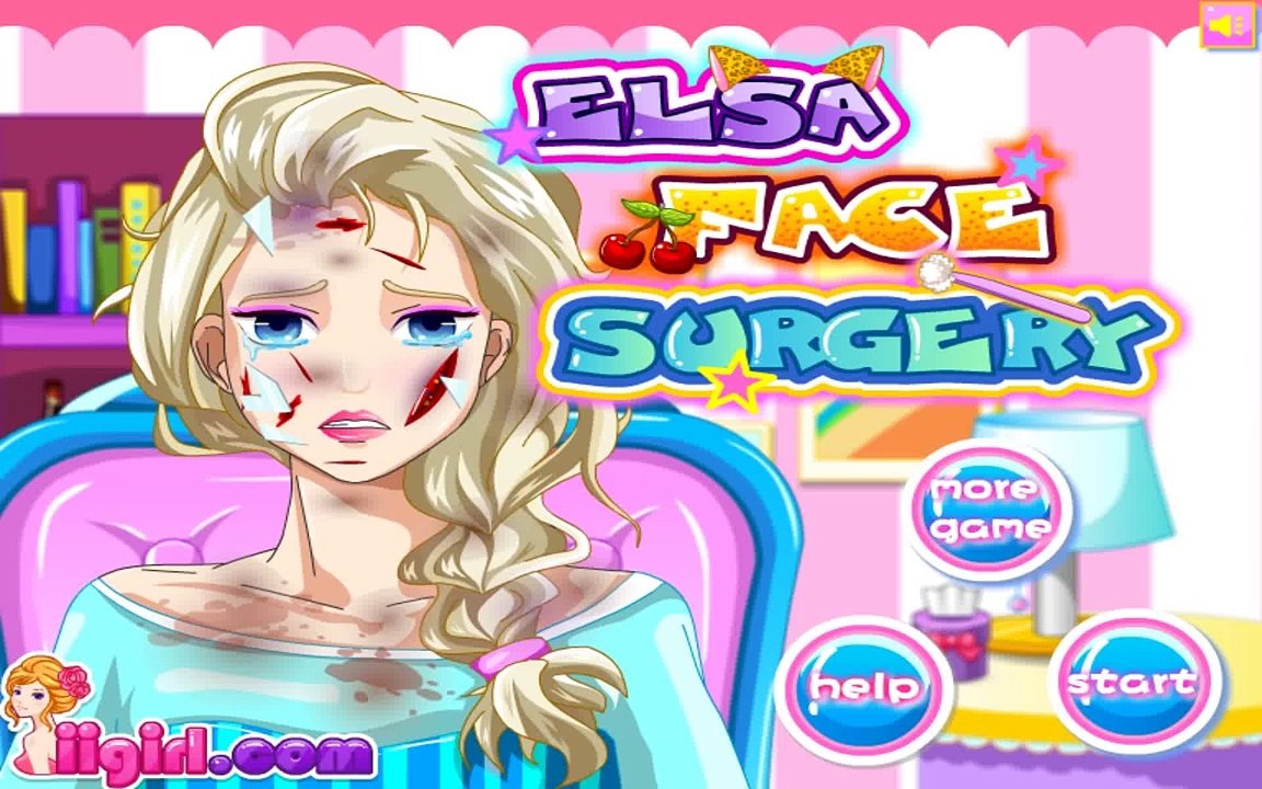 Elsa Face Surgery - Frozen Queen Elsa - Doctor Game For Kids