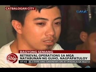 24 Oras: Retrieval operations sa mga natabunan ng guho, nagpapatuloy