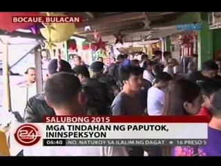 24 Oras: Kahit bawal, may ilang naninigarilyo malapit sa mga tindahan ng paputok