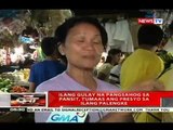 QRT: Ilang gulay na pangsahog sa pansit, tumaas ang presyo sa ilang palengke