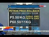 NTG: Petron, nagpatupad ng rollback sa presyo ng LPG
