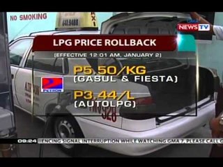 SONA: Presyo ng LPG at auto LPG, bababa simula mamayang hatinggabi