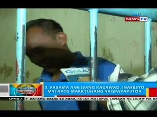 BP: 3, kasama ang isang kagawad, inaresto matapos maaktuhang nagpapaputok sa Davao City