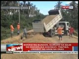 NTVL: Bahagi ng bundok, gumuho sa gilid ng Maharlika highway