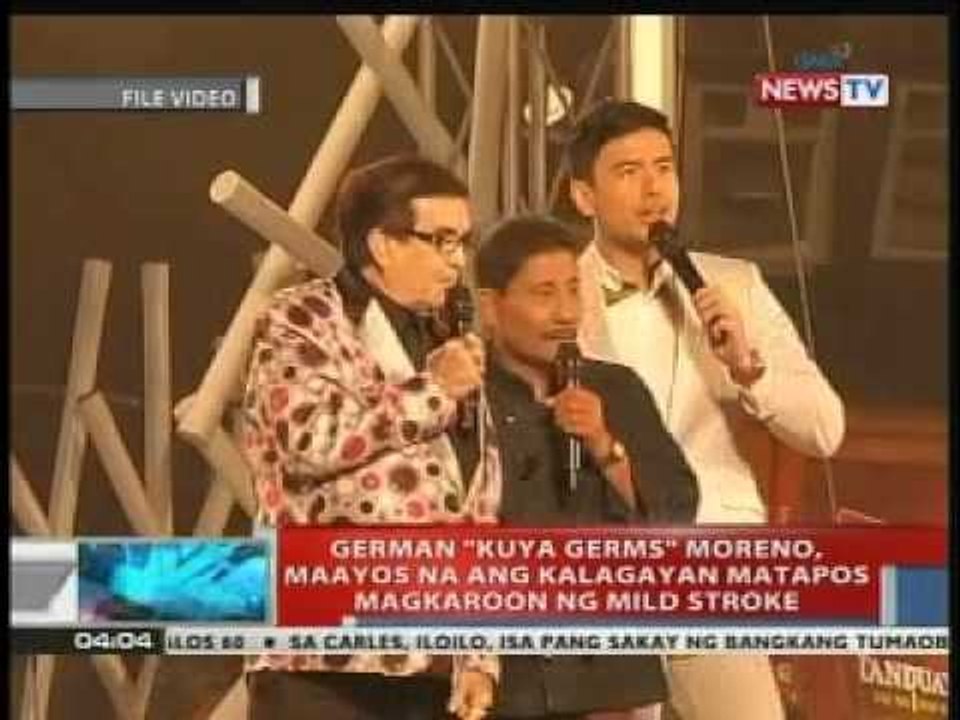 NTVL: German Moreno, maayos na ang lagay matapos magkaroon ng mild stroke