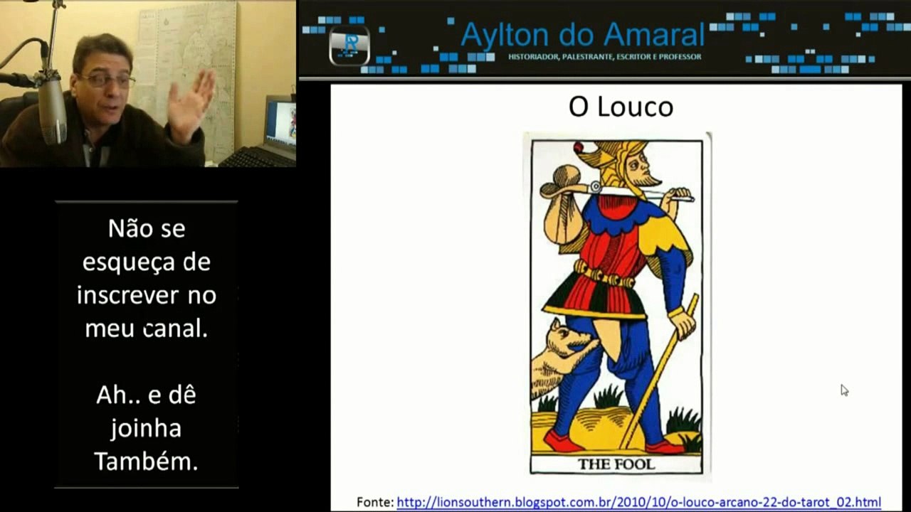 Estudando o Arcano do Tarot - O Louco (repostagem)