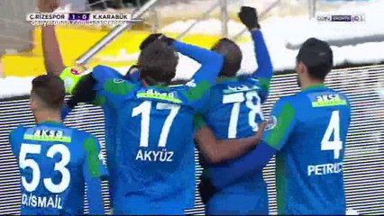Leonard Kweuke Goal HD - Rizespor 1 - 0 Kardemir Karabuk - 28.01.2017