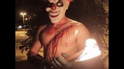 Palhaços assustadores chegaram ao Brasil