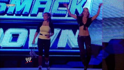 Cherry (w/ Michelle McCool) vs. Victoria (w/ Natalya)