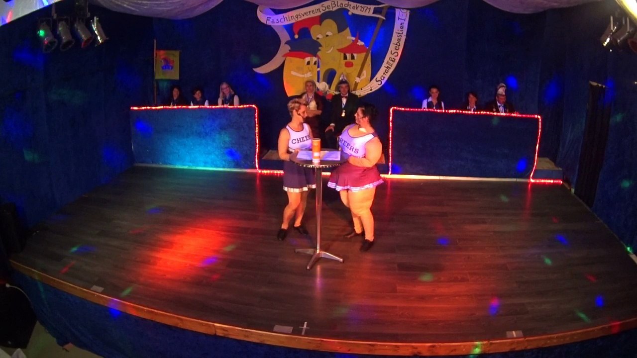 Schikendales  bei den Bunten Abende des  Faschingsvereins Sesslach 2017