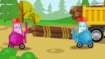 The Truck and The Excavator | Kids Cars Cartoons | Trucks for children | Construction Cartoon Part 3