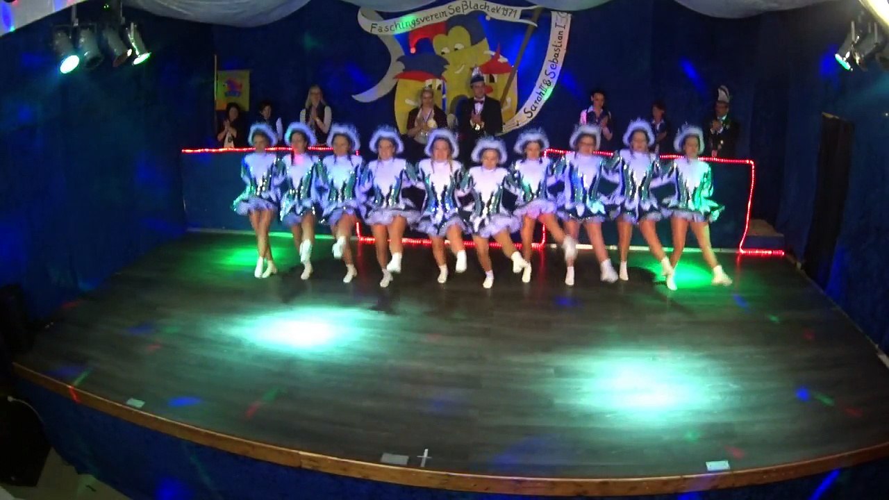 Prinzengarde sesslach  bei den bunten abende des  faschingsvereins sesslach 2017