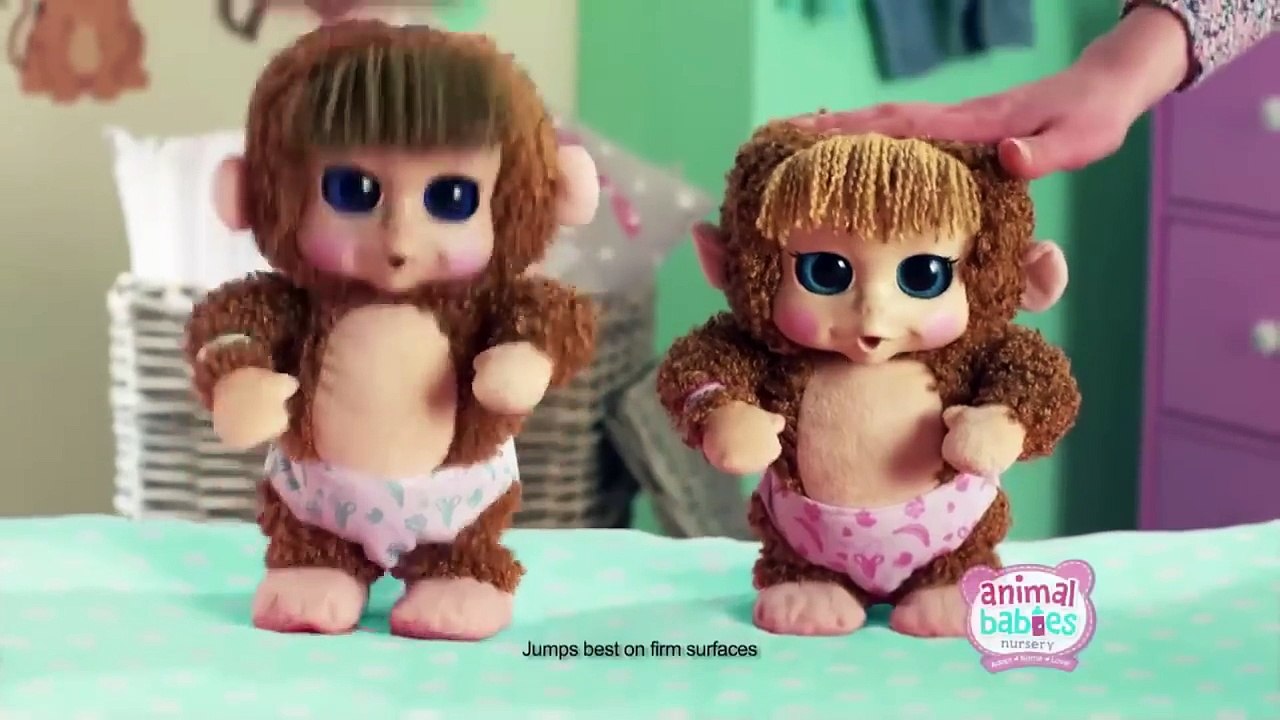 Jakks Pacific - Animal Babies Nursery - Jumpin Lil Monkey - TV Toys