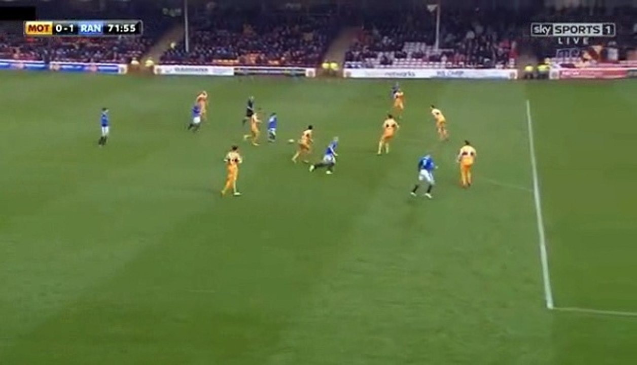 Kenny Miller Goal HD - Motherwell	0-1	Rangers 28.01.2017