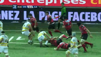 Résumé Oyonnax / Albi - 19ème journée ProD2