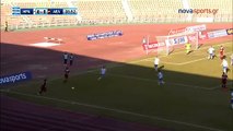 Ηρακλής 0-1 ΑΕΛ Λάρισα - Το γκολ του Βασίλη Ρέντζα - 28.01.2017