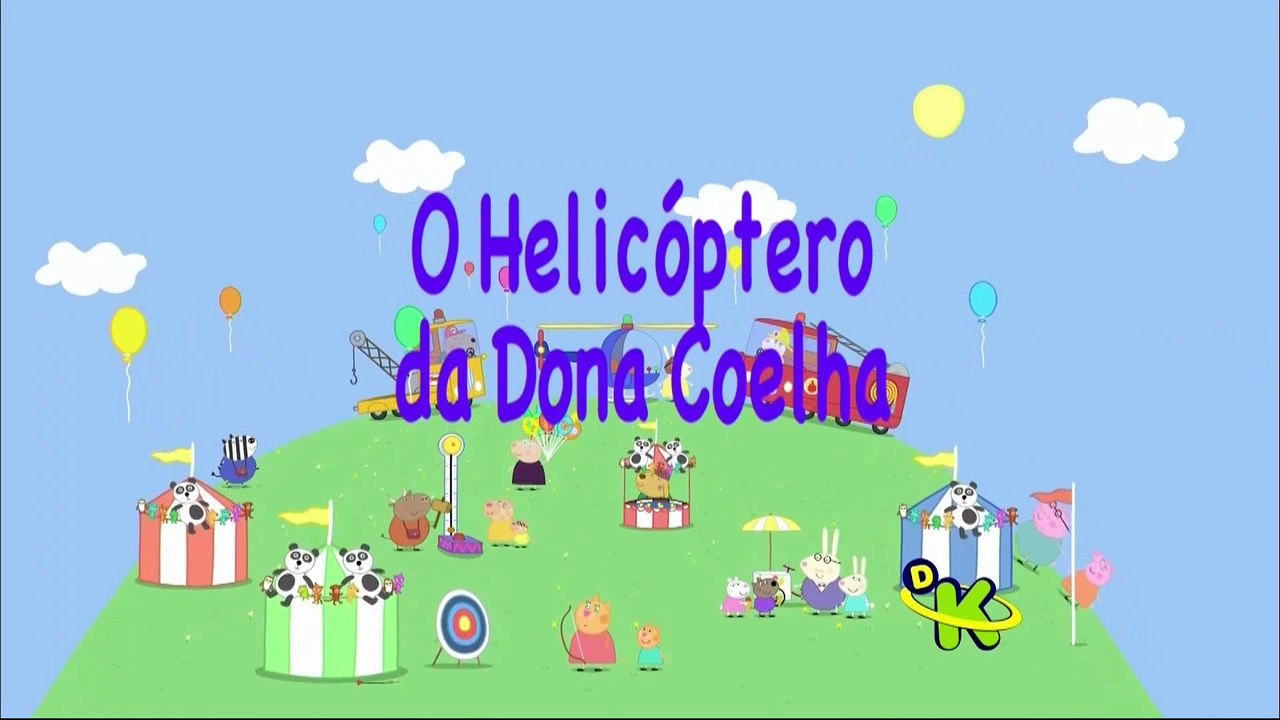 Peppa Pig - Dublado - Português - O Helicóptero Da Dona Coelha [HD]
