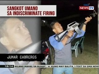 BT: Walong sangkot umano sa indiscriminate firing, kinasuhan na