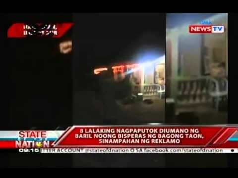 SONA: Walong lalaking nagpaputok ng baril noong bisperas ng Bagong Taon, sinampahan ng reklamo
