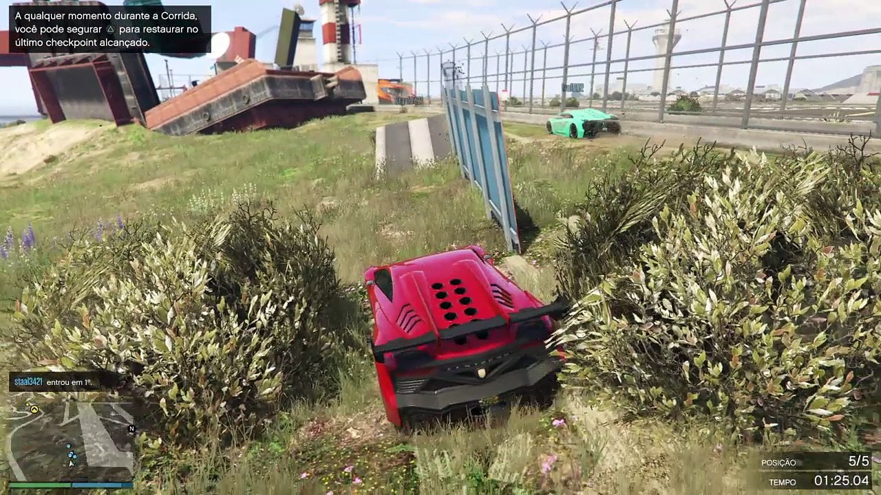 GTA V Wallride ORGÁSMICO no Forte ZANCUDO