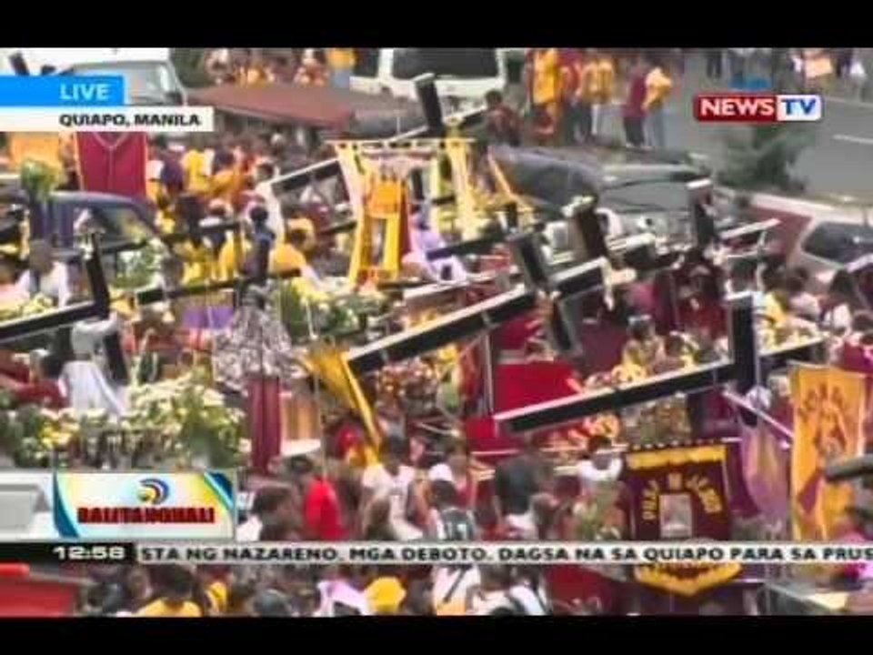 BT: Update kaugnay sa pista ng Itim na Nazareno