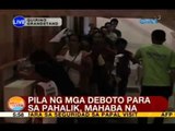 UB: Pila ng mga deboto para sa pahalik, mahaba na
