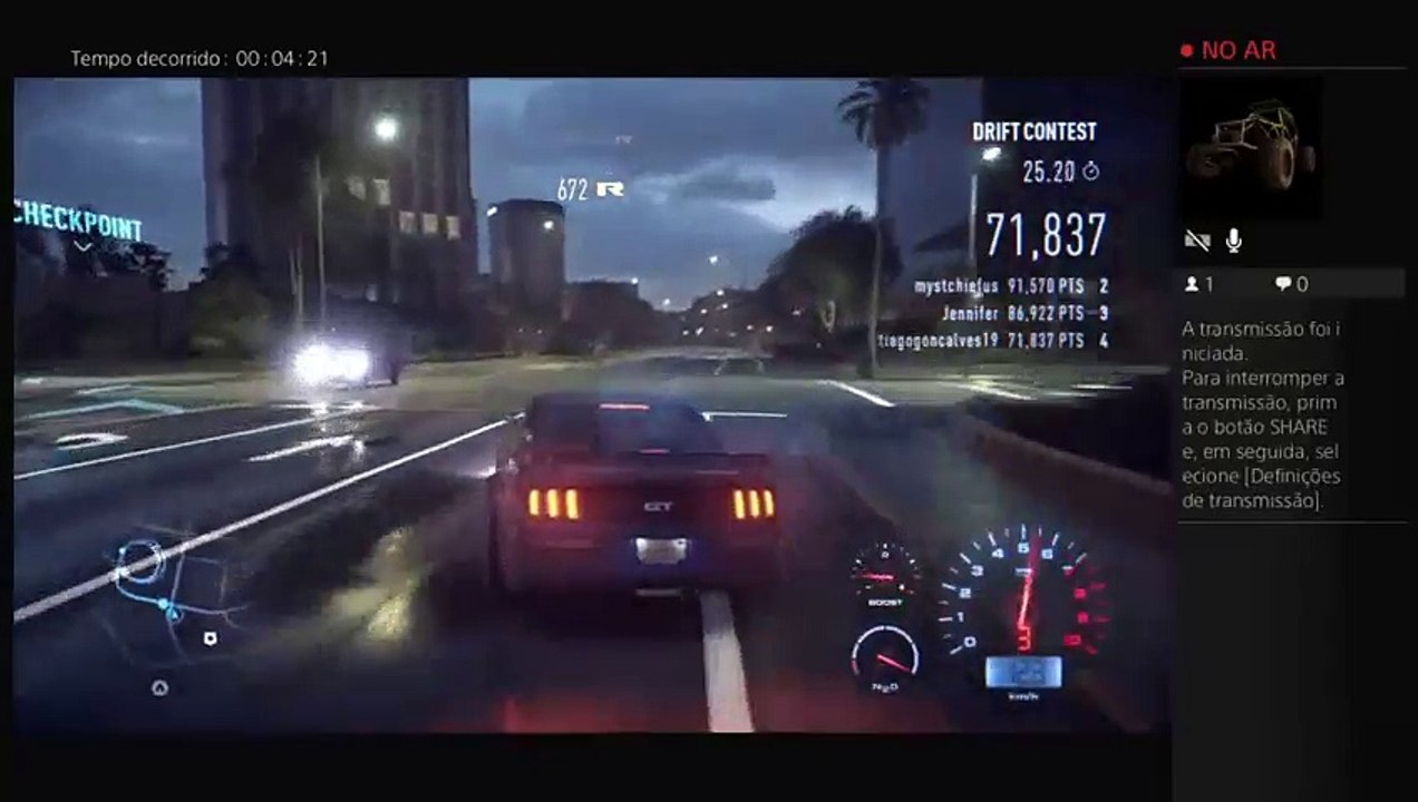 Transmissão ao vivo da PS4 de tiagogoncalves19
