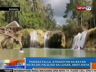 NTG: Pangas Falls, atraksyon sa bayan ng Bilar sa Bohol