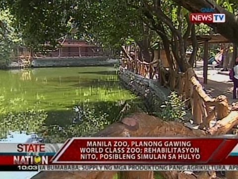 SONA: Manila Zoo, planong gawing world class zoo
