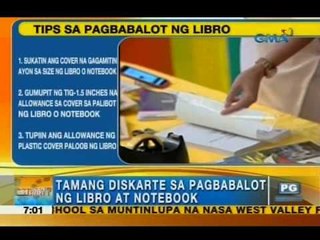 No-hassle tips on proper book covering | Unang Hirit