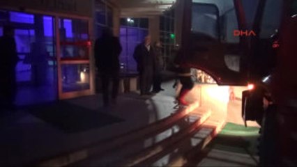 Tokat'ta Devlet Hastanesi'nde Yangın Paniği