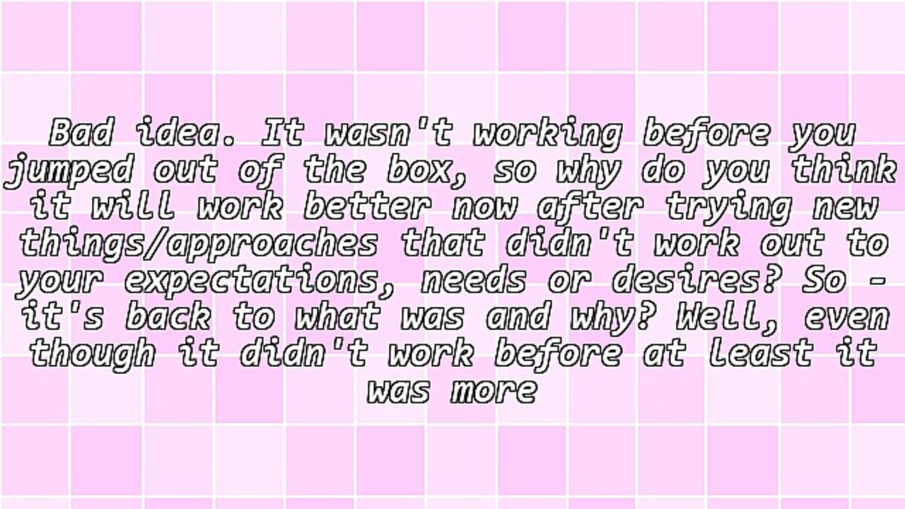 Think Outside The Box - What A Stupid Approach!