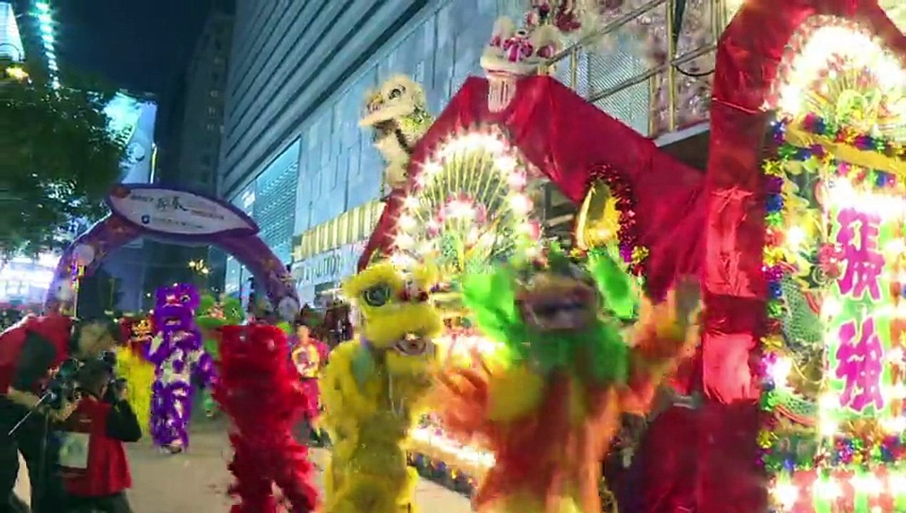 Hong Kong: parade du Nouvel An chinois