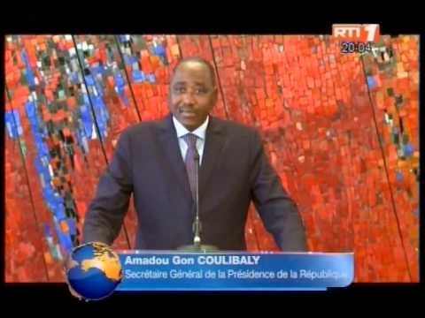 Communiqué de la présidence relatif au réaménagement technique au sein du gouvernement