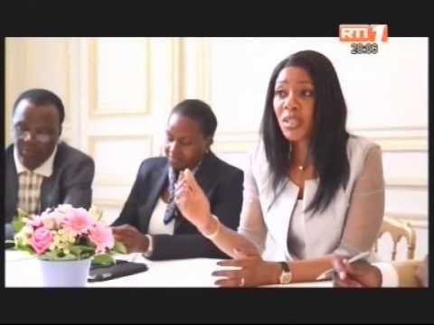 En visite à Paris, la ministre de la communication Bamba Affoussiata reçu avec 2 ministres français