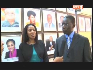 Retour de la BAD, une délégation d'experts en communication prennent contact avec Affoussiata Bamba