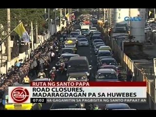 24 Oras: Paligid ng Villamor Airbase at NAIA, ma-trapik
