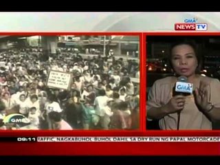 SONA: Dry run sa ipatutupad na rerouting sa pagbisita ni Pope Francis, nagdulot ng matinding trapiko