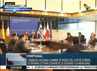 Países del sur de Europa debaten sobre economía, seguridad y migración