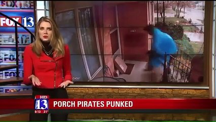 Man fed up with package thefts leaves prank parcels on porch