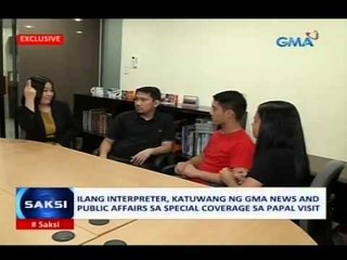 Saksi: Ilang deaf o bingi, sabik na ring malaman ang mensahe ni Pope Francis
