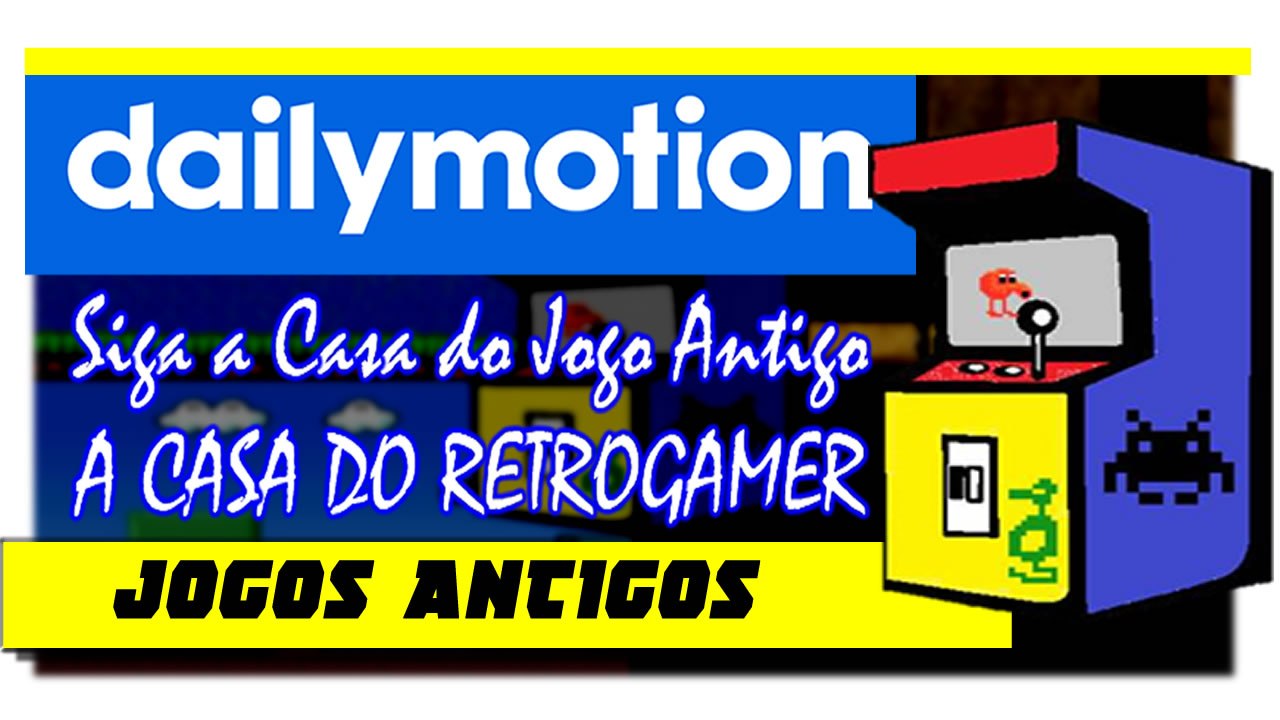 JOGOS ANTIGOS?  VENHA PARA 'A CASA DO JOGO ANTIGO'