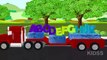 ABCD truck Songs For Kids | ABCD Trucks | Latest Popular 3D Animated Alphabet Songs For Kids