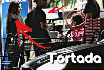 TORTADA NA CARA DE ESTRANHOS