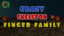 Crazy Skeleton Finger Family | 3D Finger Family Nursery Rhymes for Kids