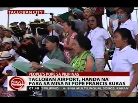 24Oras: Mga taga-Leyte, sabik nang makita si Pope Francis bukas