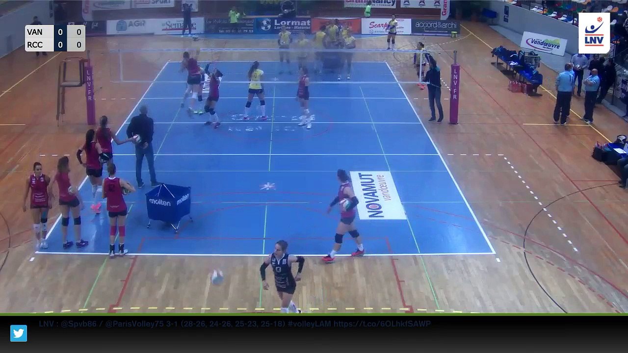 LAF : Vandoeuvre Nancy/RC Cannes - Retour