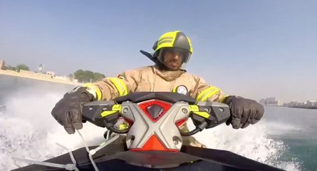 Les pompiers de Dubaï disposent d'un maximum de moyen pour intervenir en cas de problème