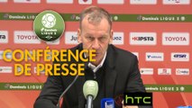 Conférence de presse Valenciennes FC - Stade Brestois 29 (0-1) : Faruk HADZIBEGIC (VAFC) - Jean-Marc FURLAN (BREST) - 2016/2017
