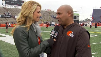 Hue Jackson: Highlight of the week is getting to know the players